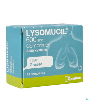 Lysomucil 600 comp 30 x 600 mg