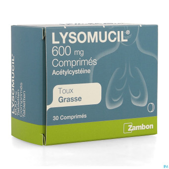 Lysomucil 600 comp 30 x 600 mg