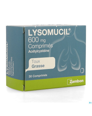 Lysomucil 600 comp 30 x 600 mg