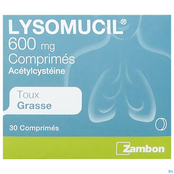 Lysomucil 600 comp 30 x 600 mg