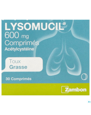 Lysomucil 600 comp 30 x 600 mg