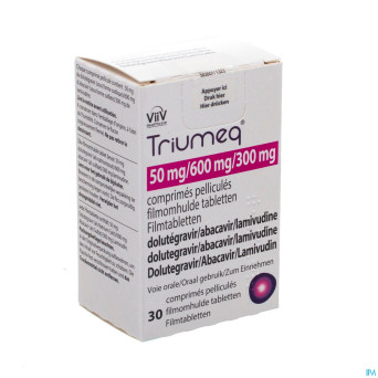 Triumeq 50mg/600mg/300mg comp pell  30