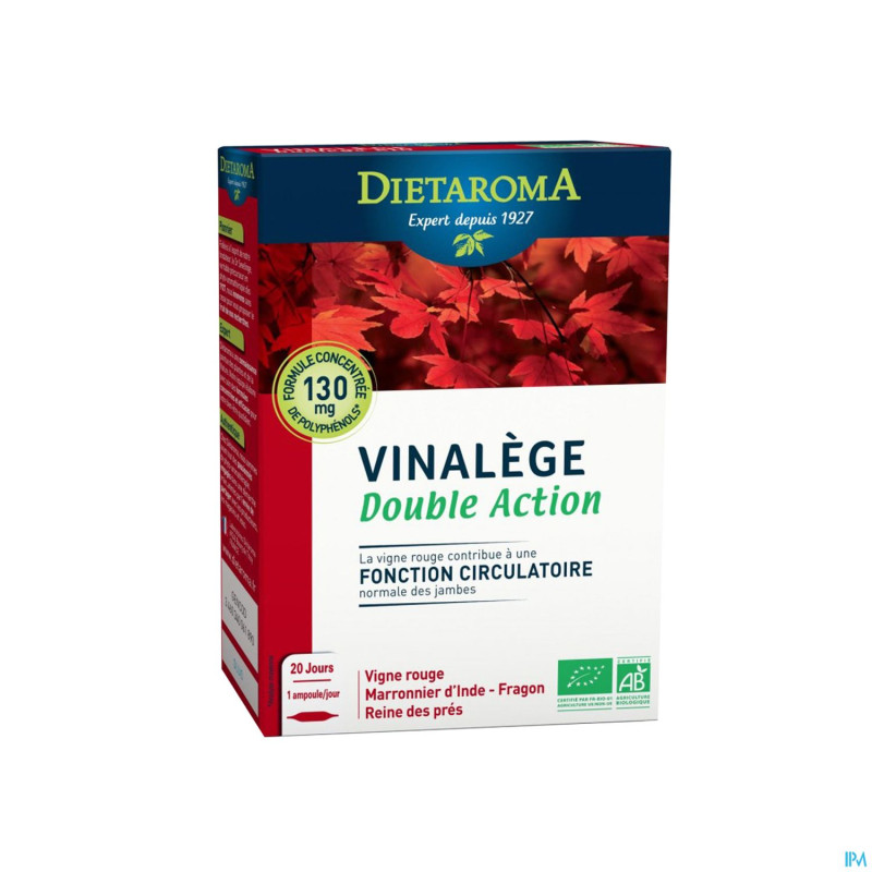 Dietaroma vinalege double action amp 20x10ml