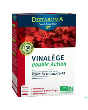 Dietaroma vinalege double action amp 20x10ml