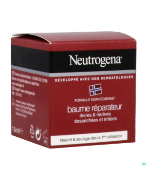 Neutrogena f/n baume levres&narines    pot 15ml