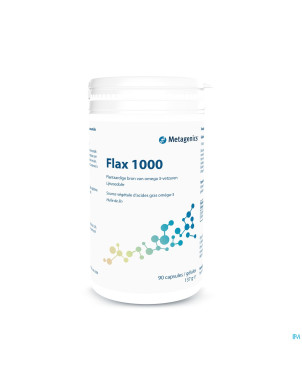Flax 1000 pot    tabl  90 19750 metagenics