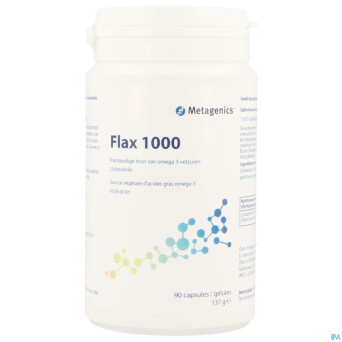 Flax 1000 pot    tabl  90 19750 metagenics