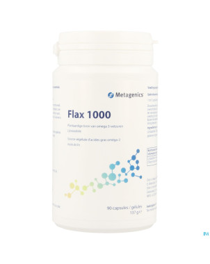 Flax 1000 pot    tabl  90 19750 metagenics