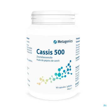 Cassis 500 pot    tabl  90 19749 metagenics