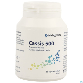 Cassis 500 pot    tabl  90 19749 metagenics