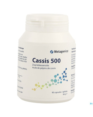 Cassis 500 pot    tabl  90 19749 metagenics