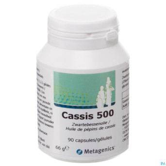 Cassis 500 pot    tabl  90 19749 metagenics