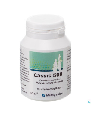 Cassis 500 pot    tabl  90 19749 metagenics