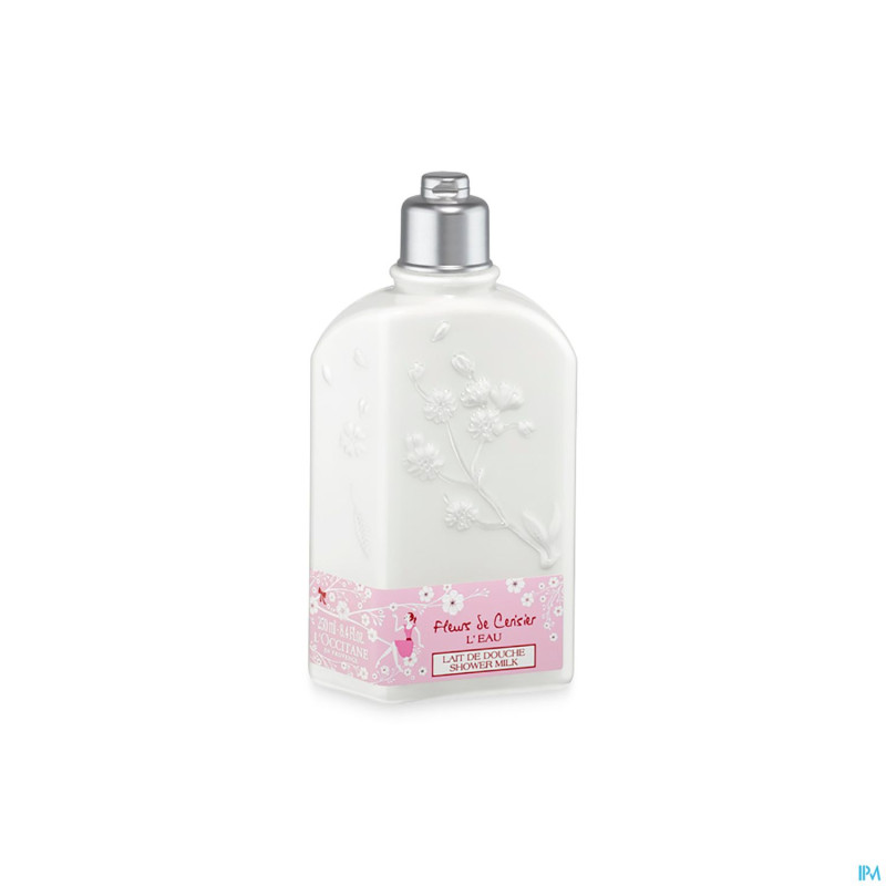 L'occitane fleurs cerisier eau prem.lait dche250ml