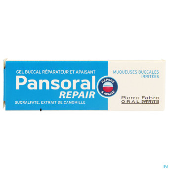 Pansoral repair gel buccal tube 15ml