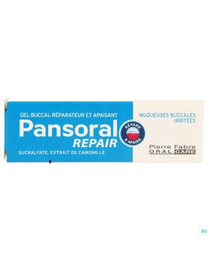 Pansoral repair gel buccal tube 15ml