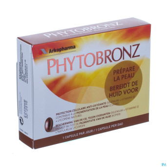 Phytobronz preparateur solaire nf caps 30