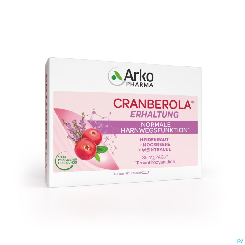 Cranberola caps 120