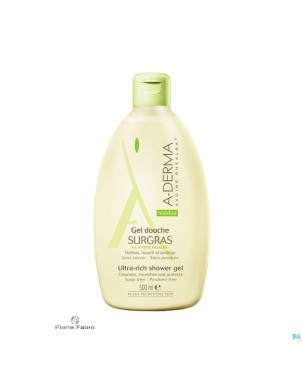 Aderma gel moussant avoine surgras 500ml