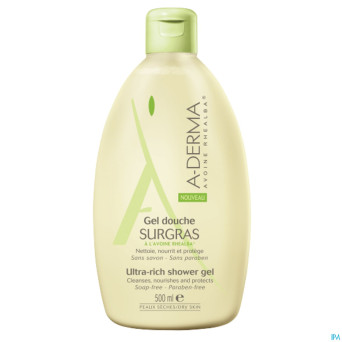 Aderma gel moussant avoine surgras 500ml