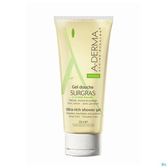Aderma gel moussant avoine surgras 200ml