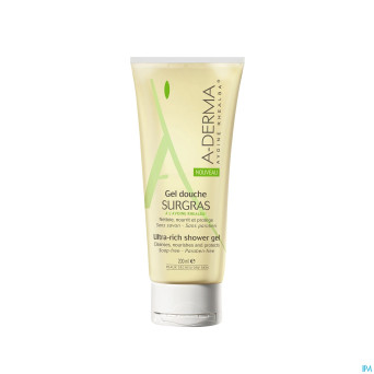 Aderma gel moussant avoine surgras 200ml