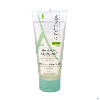 Aderma gel moussant avoine surgras 200ml