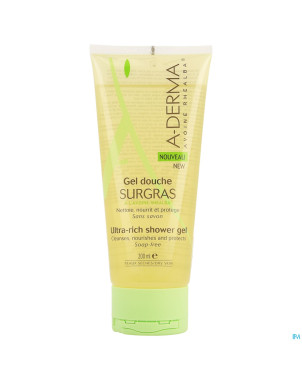 Aderma gel moussant avoine surgras 200ml