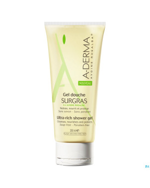 Aderma gel moussant avoine surgras 200ml
