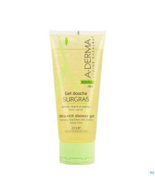 Aderma gel moussant avoine surgras 200ml