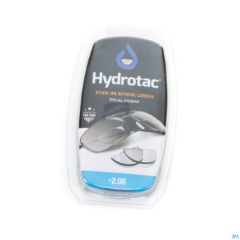Hydrotac stick-on bifocal lenses +2.00 2
