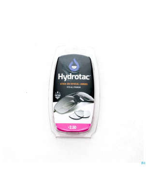 Hydrotac stick-on bifocal lenses +2.50 2