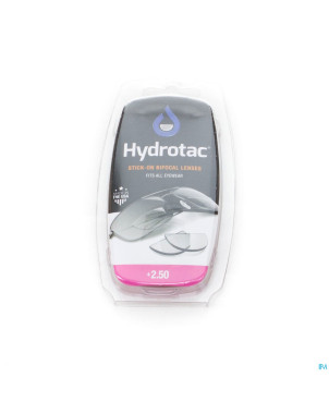 Hydrotac stick-on bifocal lenses +2.50 2