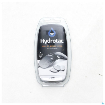 Hydrotac stick-on bifocal lenses +1.25