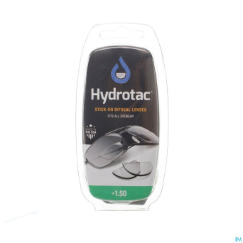 Hydrotac stick-on bifocal lenses +1.50