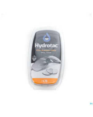 Hydrotac stick-on bifocal lenses +1.75