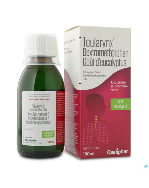 Toularynx dextromethorphan eucalyptus    180ml