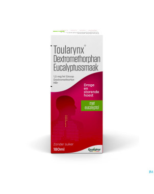 Toularynx dextromethorphan eucalyptus    180ml
