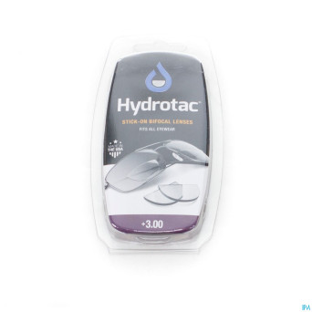 Hydrotac stick-on bifocal lenses +3.00 2