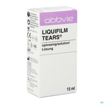 Liquifilm tears solution sterile nf 15ml