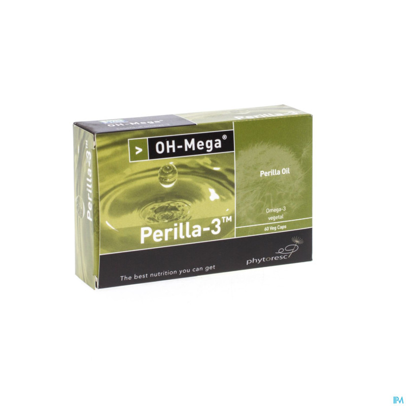 Oh-mega perilla 3 500mg   vcaps  60