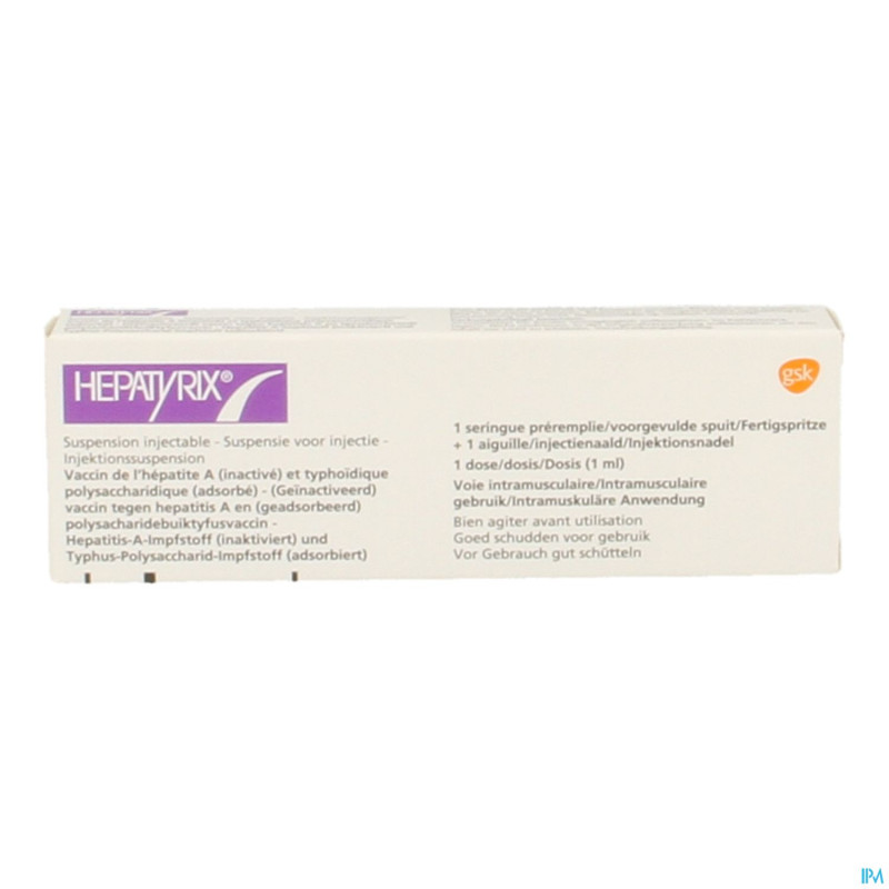 Hepatyrix susp inj ser prerempli 1 x 1ml