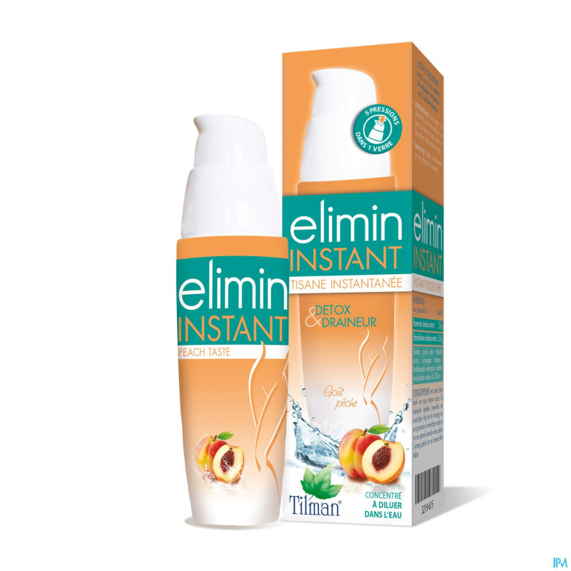 Elimin instant peche solution buvable 40ml