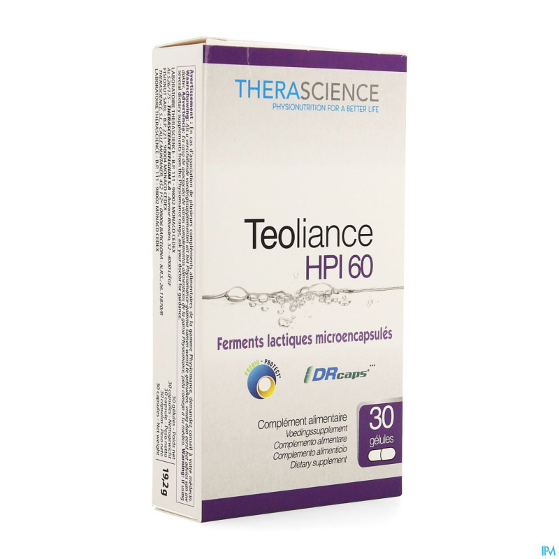 Hpi 60mil.    gel 30 teoliance phy248