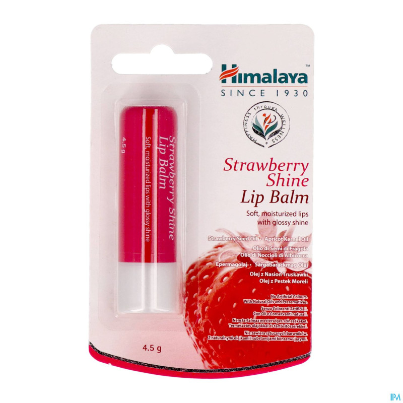 Himalaya strawberry shine lipbalm    4,5g