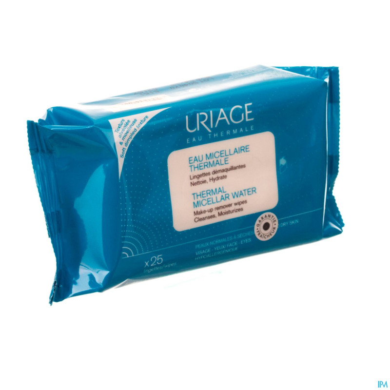 Uriage eau micellaire thermale p n-sec linget.  25