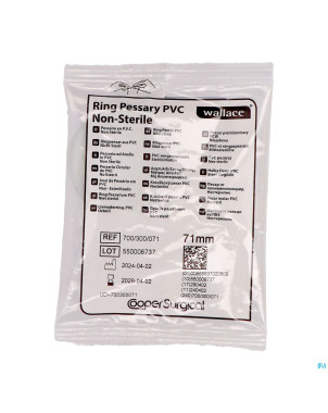 Portex pessaire vinyl  71mm 1