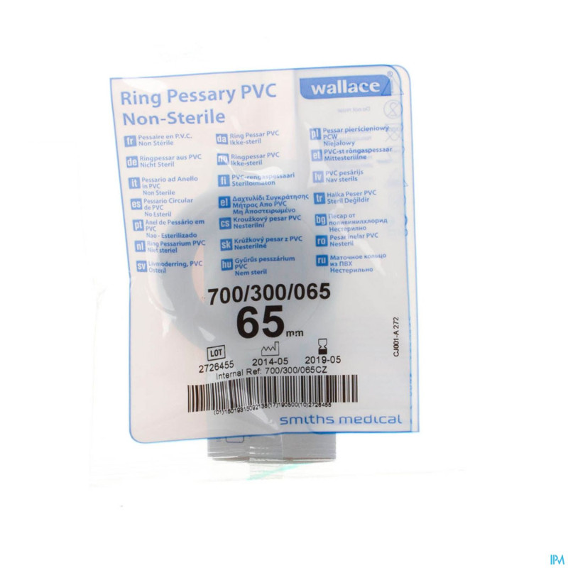 Portex pessaire vinyl  65mm 1