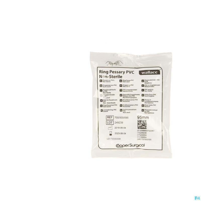 Portex pessaire vinyl  95mm 1