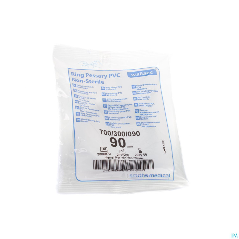 Portex pessaire vinyl  90mm 1